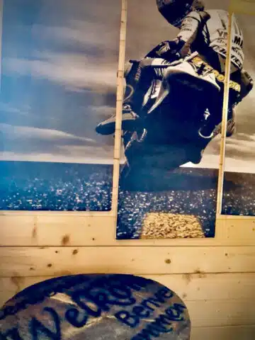 chalet-biker-poster